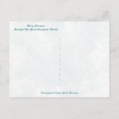 Frohe Weihnachten von Vero Beach Florida Ozean (Rückseite)