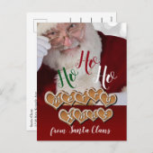 Frohe Weihnachten von Weihnachtsmann - (Vorne/Hinten)