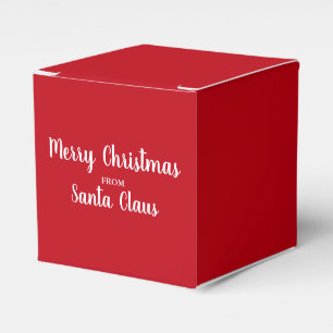 Frohe Weihnachten von Weihnachtsmann-Rotem Platz Geschenkschachtel