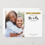 Frohe Weihnachten von zukünftigem Mr. & Mrs. Foto  (Vorne/Hinten)