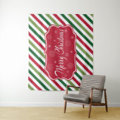 Frohe Weihnachten Wandteppich (Beispiel)