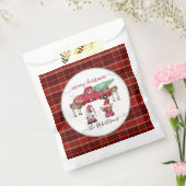 Frohe Weihnachten Wasserfarbe Gnome Red Truck Tree Geschenktütchen (Versiegelt)