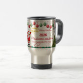 Frohe Weihnachten Wasserflasche Reisebecher (VorderseiteRechts)