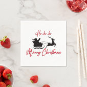 Frohe Weihnachten Weihbuch Napkin Serviette (Beispiel)