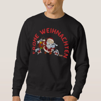 frohe weihnachten,weihnacht,weihnachte,weihnachts, sweatshirt