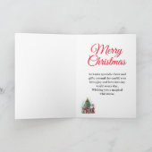 Frohe Weihnachten Weihnachten (Innenseite)