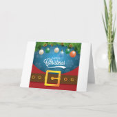 Frohe Weihnachten Weihnachten Anzug (Vorderseite)