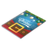 Frohe Weihnachten Weihnachten Anzug Notizblock (Linke Seite)