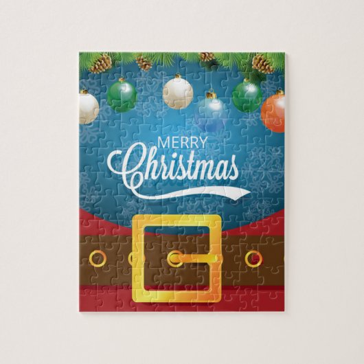 Frohe Weihnachten Weihnachten Anzug Puzzle (Vertikal)