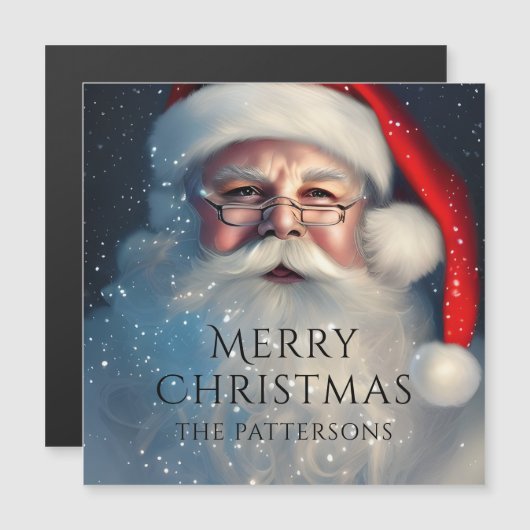 Frohe Weihnachten Weihnachten Feiertage Magnetkarte (Vorne/Hinten)