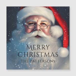 Frohe Weihnachten Weihnachten Feiertage Magnetkarte