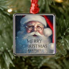 Frohe Weihnachten Weihnachten Feiertage Ornament Aus Metall