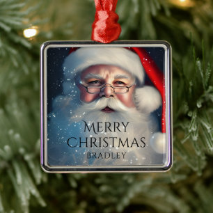 Frohe Weihnachten Weihnachten Feiertage Ornament Aus Metall