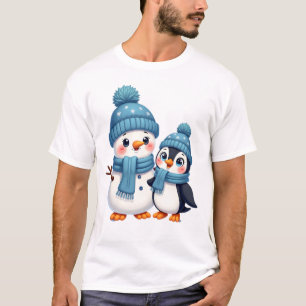 Frohe Weihnachten Weihnachten Für Geschenk Pinguin T-Shirt