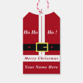 Frohe Weihnachten - Weihnachten - Geschenk für Sie Geschenkanhänger (Vorderseite)