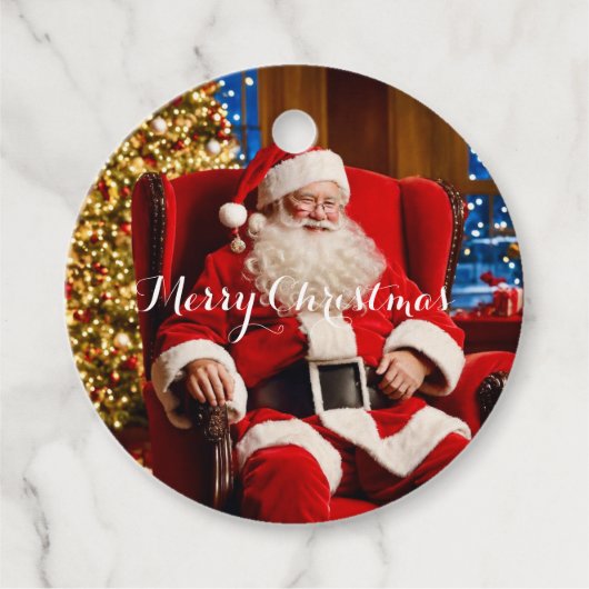 Frohe Weihnachten Weihnachten Geschenkanhänger (Vorderseite)