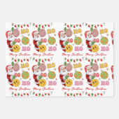 Frohe Weihnachten Weihnachten Geschenkpapier Set (Vorderseite)