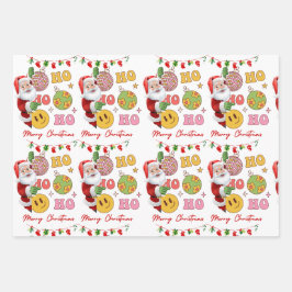 Frohe Weihnachten Weihnachten Geschenkpapier Set