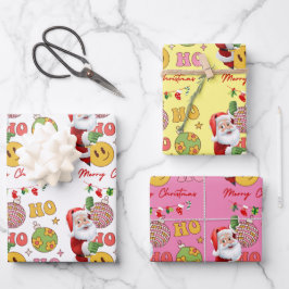 Frohe Weihnachten Weihnachten Geschenkpapier Set