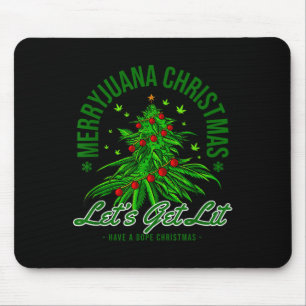 Frohe Weihnachten Weihnachten Gras T Rollen Mousepad