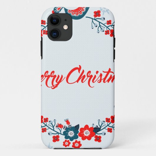 Frohe Weihnachten Weihnachten grüßen Case-Mate iPhone Hülle (Rückseite)