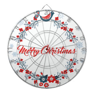 Frohe Weihnachten Weihnachten grüßen Dartscheibe