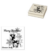 Frohe Weihnachten, Weihnachten Gummistempel (Stempel)