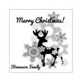 Frohe Weihnachten, Weihnachten Gummistempel (Prägung)