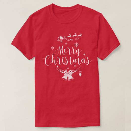 Frohe Weihnachten Weihnachten - Hemd T-Shirt (Design vorne)