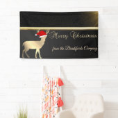 Frohe Weihnachten, Weihnachten Hirsche Weihnachtsm Banner (Insitu)
