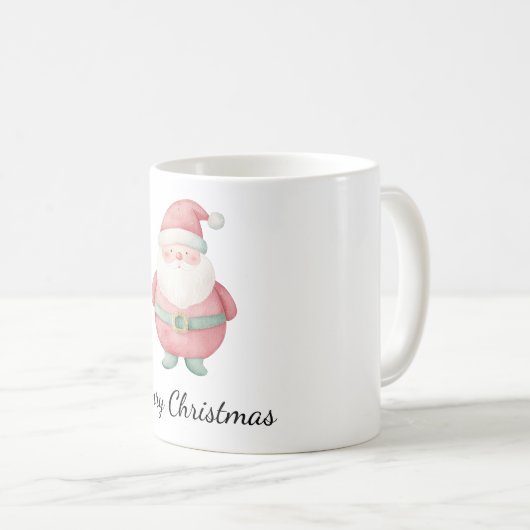 Frohe Weihnachten Weihnachten Kaffeetasse (VorderseiteRechts)