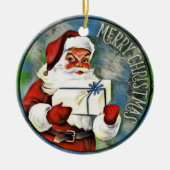 Frohe Weihnachten Weihnachten Keramik Ornament (Vorne)