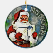 Frohe Weihnachten Weihnachten Keramik Ornament (Hinten)