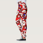 Frohe Weihnachten Weihnachten Leggings (Links)