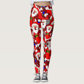 Frohe Weihnachten Weihnachten Leggings (Vorderseite)