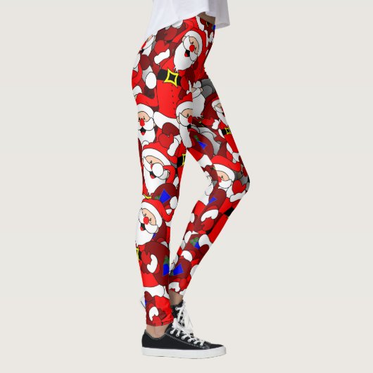 Frohe Weihnachten Weihnachten Leggings (Rechts)