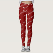 Frohe Weihnachten, Weihnachten, Leggings (Vorderseite)