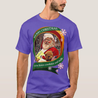 Frohe Weihnachten Weihnachten Lieben Cookies und M T-Shirt