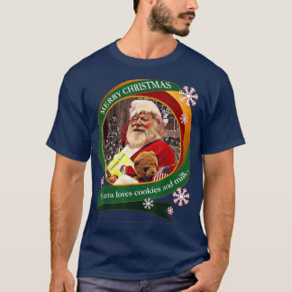 Frohe Weihnachten Weihnachten Lieben Cookies und M T-Shirt