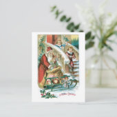 Frohe Weihnachten - Weihnachten liefert Spielzeug (Stehend Vorderseite)