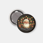 Frohe Weihnachten Weihnachten Magnet (Vorderseite/Rückseite)