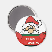 Frohe Weihnachten Weihnachten Magnet (Vorderseite/Rückseite)