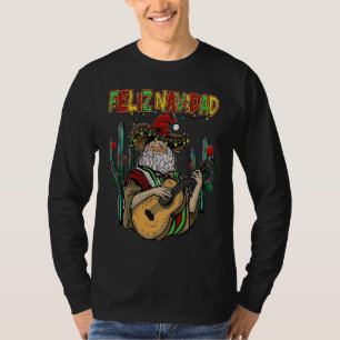 Frohe Weihnachten  Weihnachten Mexikanisch Santa H T-Shirt