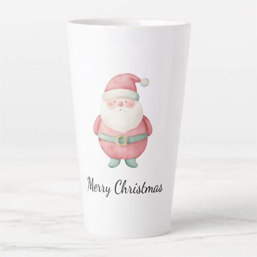 Frohe Weihnachten Weihnachten Milchtasse (Vorderseite)