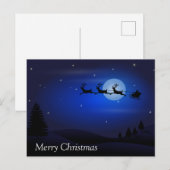 Frohe Weihnachten Weihnachten Postkarte (Vorne/Hinten)