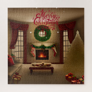 Frohe Weihnachten- Weihnachten Puzzle