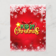 Frohe Weihnachten Weihnachten Red Green Gold Feier