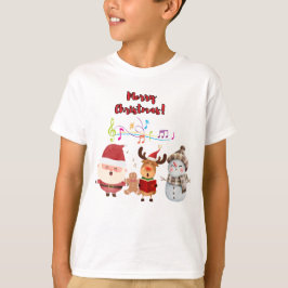 Frohe Weihnachten Weihnachten Reindeer Snowmen T-Shirt