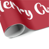 Frohe Weihnachten Weihnachten Sleigh Einhorn Persö Geschenkpapier (Rolleneckpunkt)