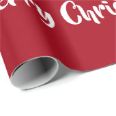 Frohe Weihnachten Weihnachten Sleigh Einhorn Persö Geschenkpapier (Rolleneckpunkt)